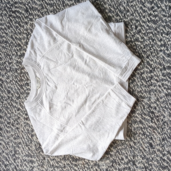 Miss Selfridge cropped sweatshirt, light grey size eu 36-38, US 4-6, UK S - Picture 1 of 4